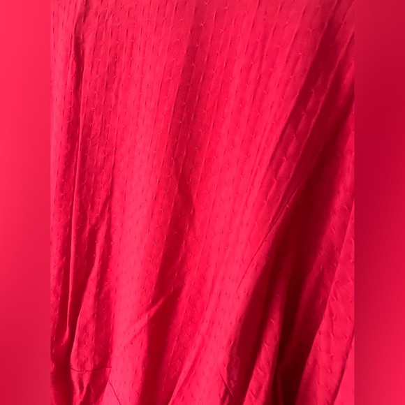 AVENUE Red Tunic Dobby Popover NWT Size 22/24 or 2X - Picture 8 of 16